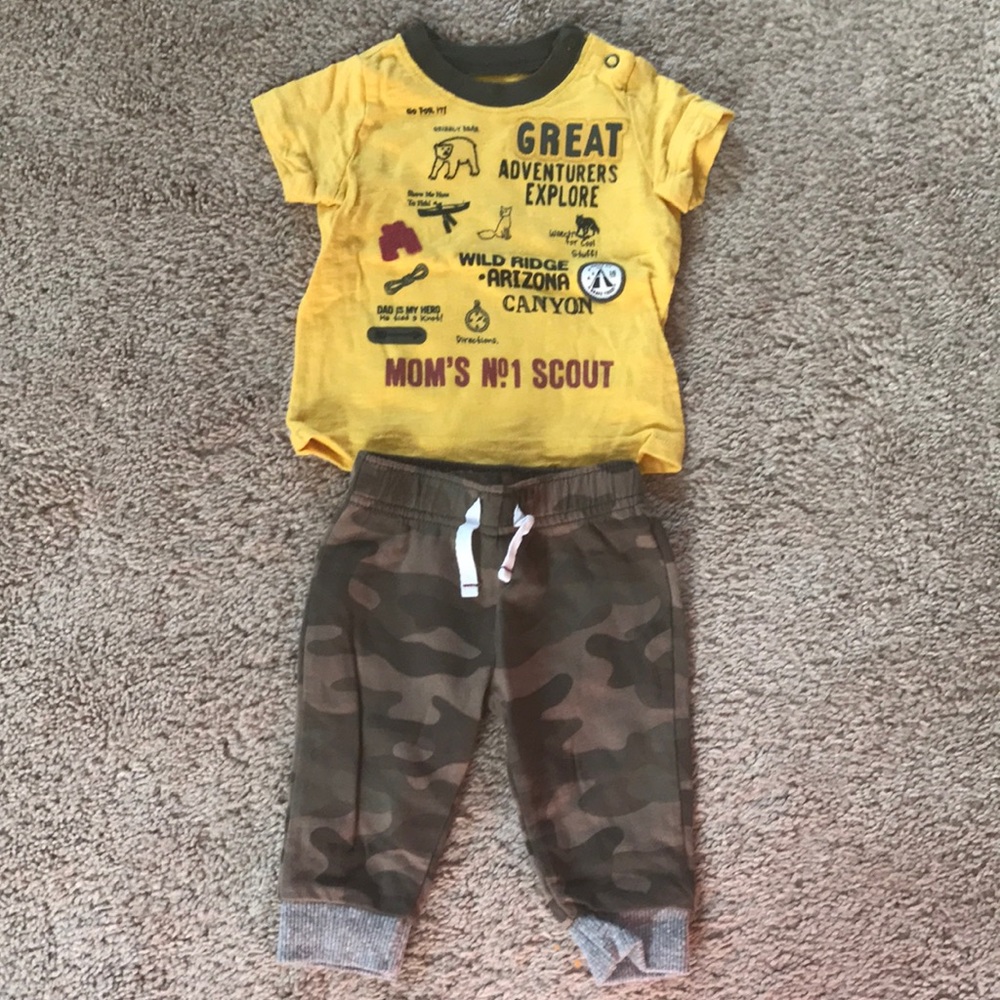 Camo pants outfit